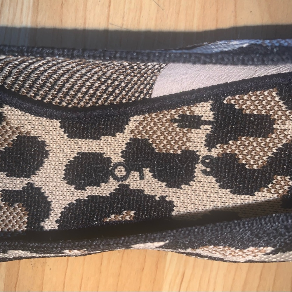 Rothy's The Point Leopard - Desert Cat Flats - Size 9.5 New (no box) - Picture 5 of 7